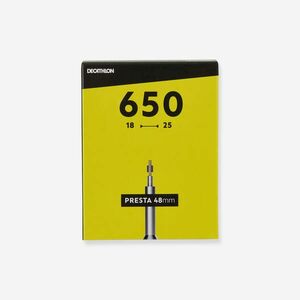 Decathlon Gumibelső, 650 x 18/25, 48 mm-es Presta szeleppel kép