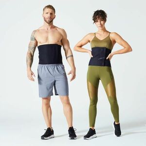 Domyos Izzasztóöv fitneszhez, kardióedzéshez, fekete kép