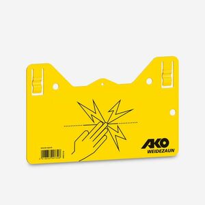 Ako Villanypásztor jelzőtábla lókarámhoz kép