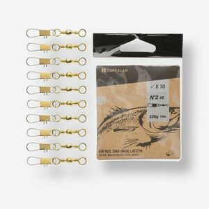 Caperlan Forgókapocs horgászathoz SW, rozsdamentes acél, 10 db kép