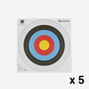 Geologic Céltábla íjászathoz, 60x60 cm, 5 db kép