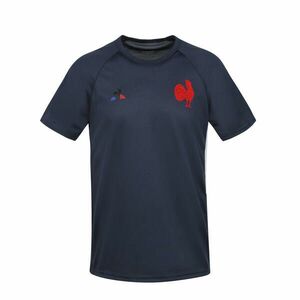 Le Coq Sportif Felnőtt rögbi edzőmez, Franciaország, kék kép