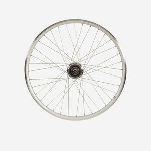 Elops Hátsó kerék 920 városi kerékpárhoz, 28”, dupla falú felni, Nexus 7, ezüst kép