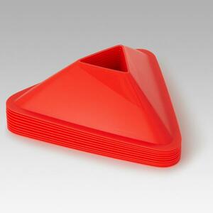 Kipsta Bója futballedzésre Essential, narancssárga, 10 db kép