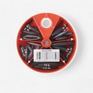 Caperlan Ólom, hosszúkás, lyukasztott, 6 méret kép