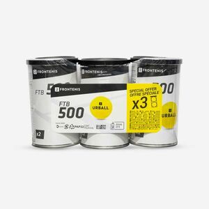 Urball Fronttenisz labda FTB 860, 3x2 db, sárga kép