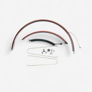 Elops Sárvédő 28”-os kerékpárhoz, piros kép