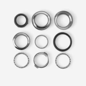 Btwin Kormánycsapágy 1”, menetes, ezüst, Elops 900E 940E kép