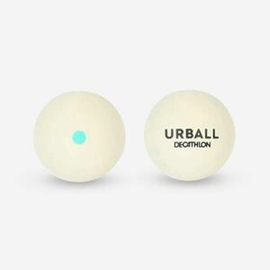 Urball Pelota labda GPB 100, fehér, zöld ponttal kép