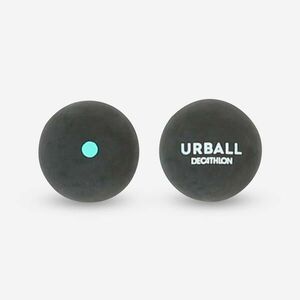 Urball Pelota labda GPB 100, fekete, zöld ponttal kép