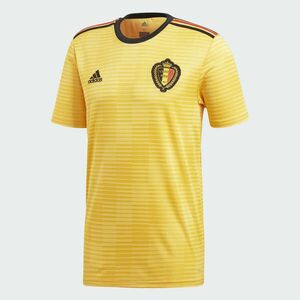 Adidas Felnőtt futballmez, replika, Belgium, idegenbeli, sárga kép