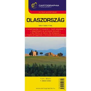 Cartographia Olaszország autótérkép kép