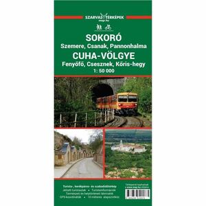 Cartographia Cuha-völgye turista- és kerékpáros térkép / Szarvas (2019) kép