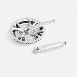 Riverside Hajtómű, 48/38/28 fog, 8 sebesség, 170 mm, négyszögtengelyű csapágy, szürke kép