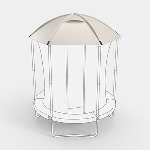 Domyos Napernyő 240-es trambulinhoz, véd a naptól és az esőtől kép