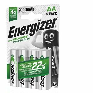 Energizer Elem, tölthető, HR6, 4db - AA 2000mAh kép