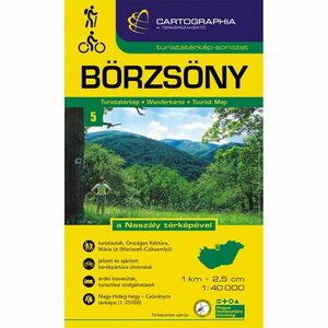 Cartographia Börzsöny turistatérkép kép