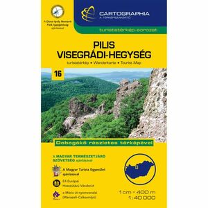 Cartographia Pilis és Visegrádi-hegység turistatérkép kép