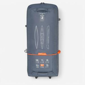 Decathlon Szállítótáska, kajakhoz, görgős - X500 2P kép