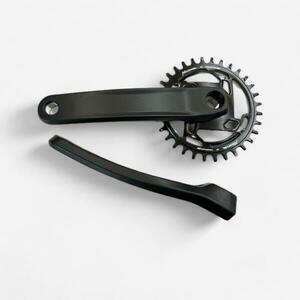 Rockrider Egytányéros MTB hajtómű, 9 sebesség, 32 fog, 175 mm-es négyszögtengely kép