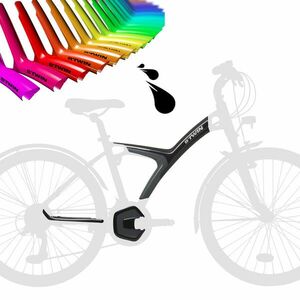 Btwin B'original Fekete Vázborítás Túrakerékpárra kép