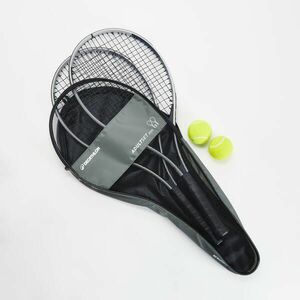 Decathlon Felnőtt teniszütő szett, 2 labda, ütő, 1 táska - Essential kép