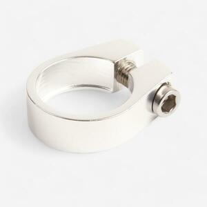 Elops Nyeregcsőbilincs 900-as kerékpárhoz, alumínium, ezüstszínű kép