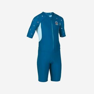 Decathlon Fiú úszóoverall, rövid ujjú - Shorty 100 kép