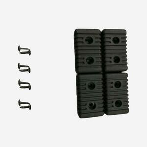 Domyos Fekvenyomópad hátsó láb betét, összecsukható alkatrész, 4 db kép