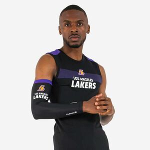 Tarmak Felnőtt könyökvédő kosárlabdázáshoz E500, NBA Los Angeles Lakers, fekete kép