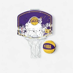Wilson Mini kosárlabda palánk, ajtóra akasztható - NBA Los Angeles Lakers kép