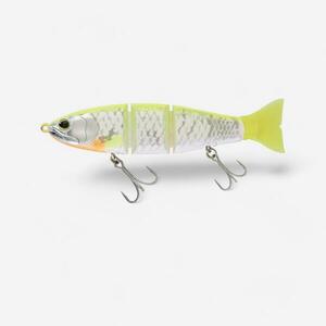 Biwaa Wobbler csuka műcsalis horgászathoz Swimstrap 145S, sárga hát kép