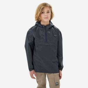 Quechua Gyerek túrakabát, vízhatlan, félig cipzáras, 7-15 éveseknek - MH100 kép