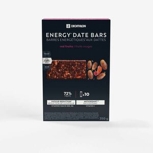 Decathlon Energiaszelet, datolyás-piros gyümölcsös, 10x35 g kép