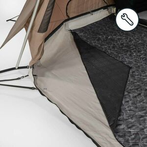 Quechua Sátoralj Tepee 5.2 Polipamut sátorhoz kép