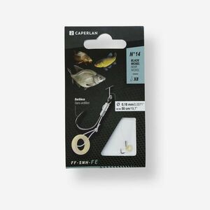 Caperlan Előkötött feeder horog gyűrűvel, n°14 - FF SNH FE kép