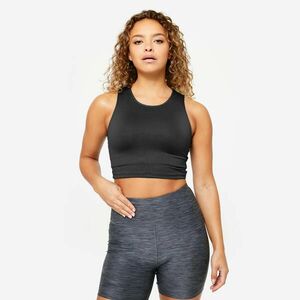 Domyos Női fitnesz crop top ujjatlan felső kép