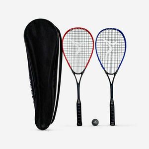 Perfly Felnőtt squashütő szett, 165g , 2 ütő, 1 labda, táska kép