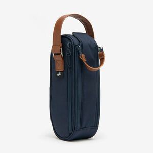 Koodza Félmerev golyótartó táska pétanque-hoz, 3 db golyó tárolására, kék kép