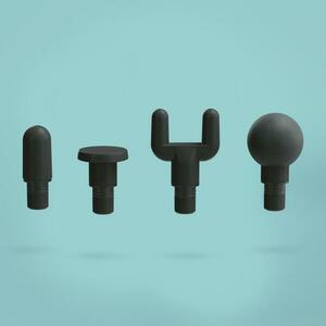 Decathlon 4 masszázsfejből álló csomag masszázspisztolyhoz kép