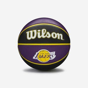 Wilson Kosárlabda Lakers Team Tribute NBA, 7-es méret, lila, fekete kép