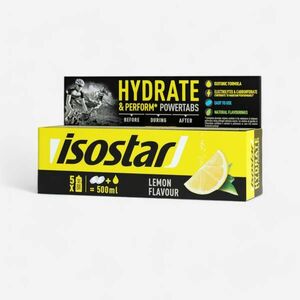 Isostar Izotóniás pezsgőtabletta Powertabs citromízű, 10x12 g kép