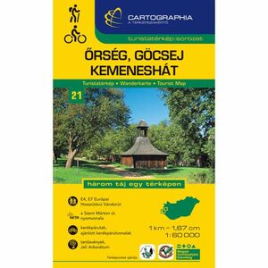Cartographia Őrség, Göcsej és Kemeneshát (Alpokalja) turistatérkép, kép