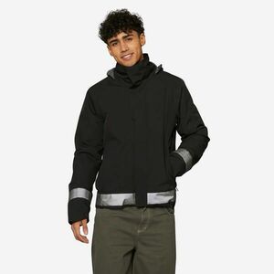 Btwin Férfi kerékpáros láthatósági esőkabát - 540-es kép