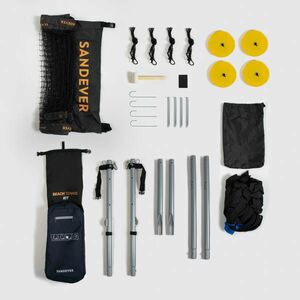 Sandever Strandtenisz szett BTK 500 R (háló és hálótartó rudak) kép