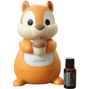 Mókusos párologtató + Balance illóolaj (15 ml) - DoTerra kép