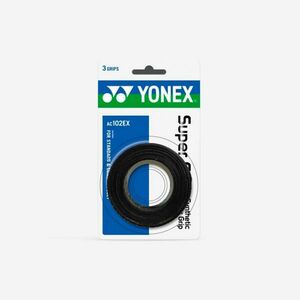 Yonex Tollasütő fedőgrip AC102, 3 db/csomag, fekete kép