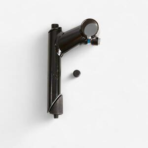 Btwin 1" kormányszár, 25, 4, 65 mm becsúszószárral, fekete kép