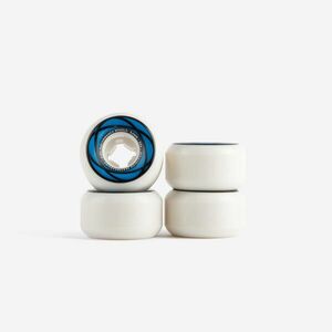 Decathlon Kúpos kialakítású gördeszka kerék, 54 mm 99A, 4 db, elefántcsont szín kép