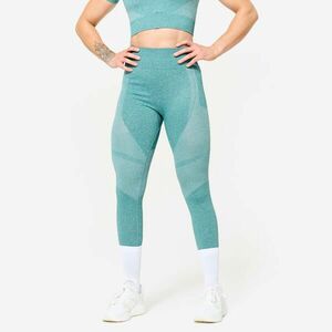 Domyos Női fitnesz leggings, magasított derekú, varrás nélküli - 900-as kép